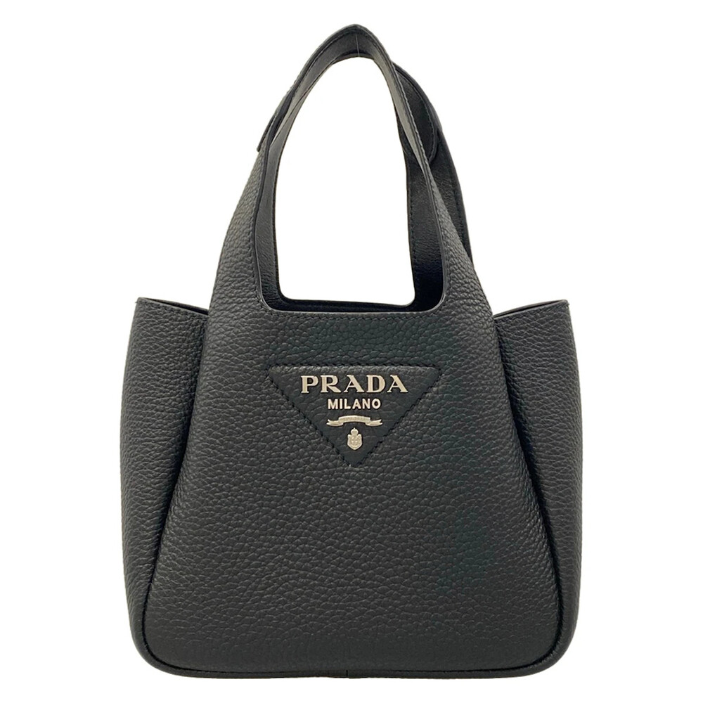 Prada Vitello Daino Black Leather #339867P23B